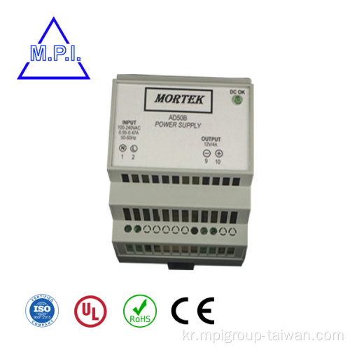 ODM Din Rail Type AC / DC 스위칭 전원